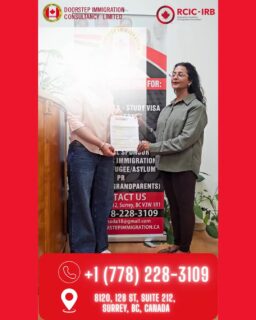 Another milestone achieved ✨🎉 Congratulations to Miss Kaur on receiving her Open Work Permit Approval – Canada 🇨🇦Wishing you success, new opportunities, and a bright future ahead.
Thank you for trusting Doorstep Immigration Consultancy Limited to be part of your journey.📞 Deepti Gupta (RCIC-IRB)
+1 778 228 3109
📍 Offices in Surrey, British Columbia & London, Ontario, Canada#OpenWorkPermit #CanadaApproval #WorkPermitCanada #CanadaImmigration #DoorstepImmigration #SuccessStory #CanadianDream