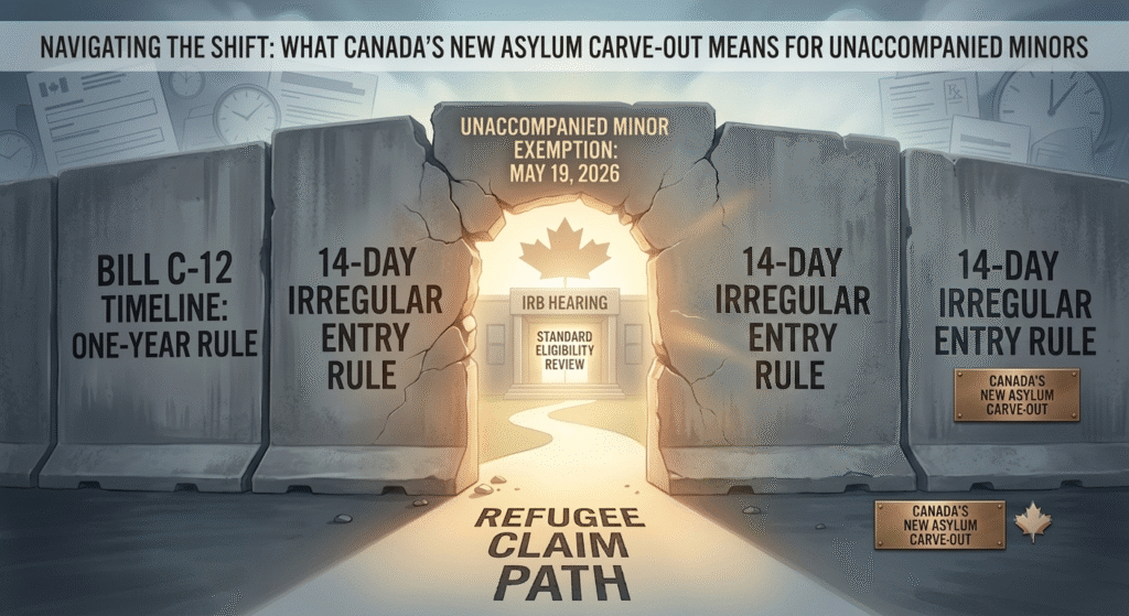 Navigating the Shift: What Canada’s New Asylum Carve-Out Means for Unaccompanied Minors